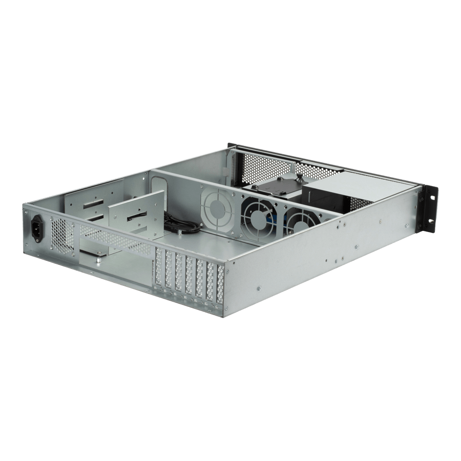 کیس رکمونت سیلوراستون RM23-502 — نمای نزدیک 4