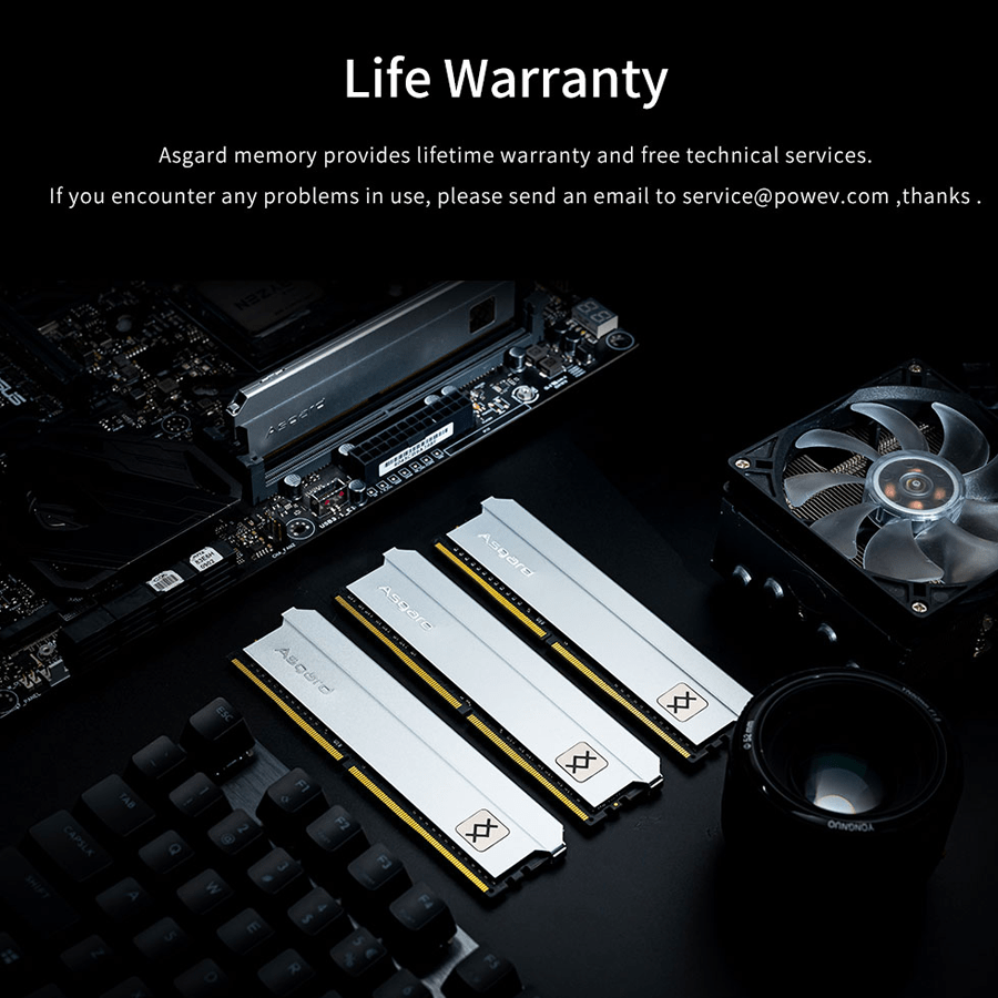 رم ازگارد Freyr T3 4800MHz CL40 DDR5 ظرفیت 16 گیگابایت — نمای نزدیک 3