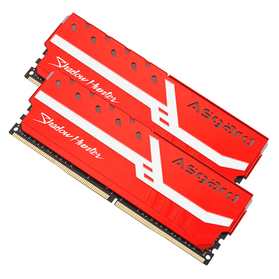 Asgard 16G Dual 3000 DDR4 Shadow Hunter ARGB — Close-up 4