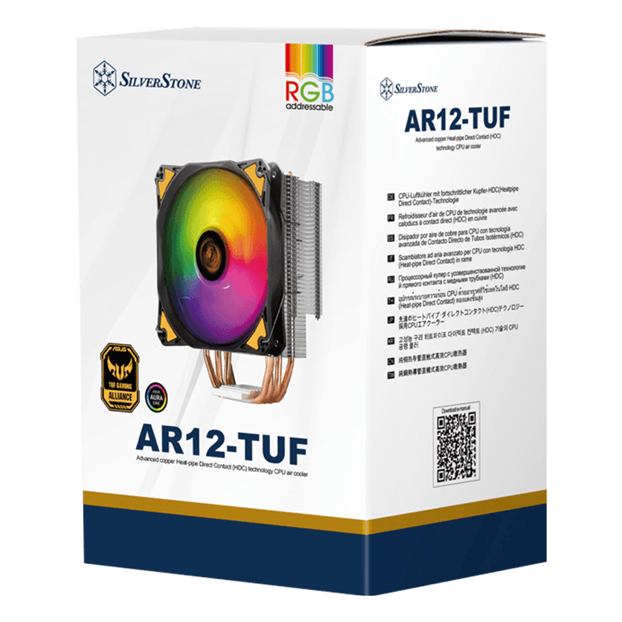 خنک کننده پردازنده سیلوراستون SST-AR12-TUF — نمای نزدیک 6