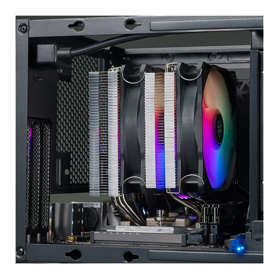 SilverStone Hydrogon D120 ARGB — Close-up 5