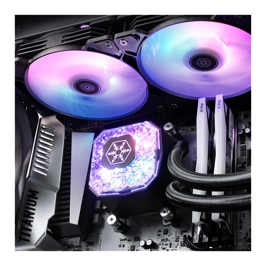 SilverStone IceGem 240P — Close-up 6
