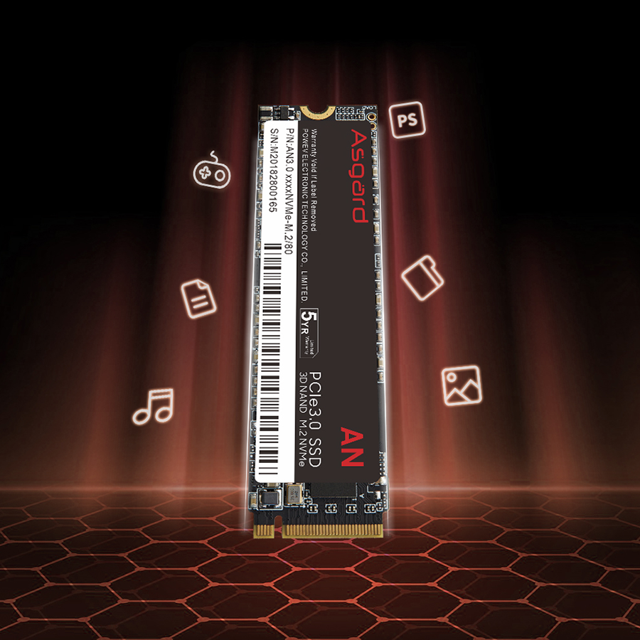 اس اس دی ازگارد AN3 M.2 NVMe ظرفیت 1 ترابایت — نمای نزدیک 2