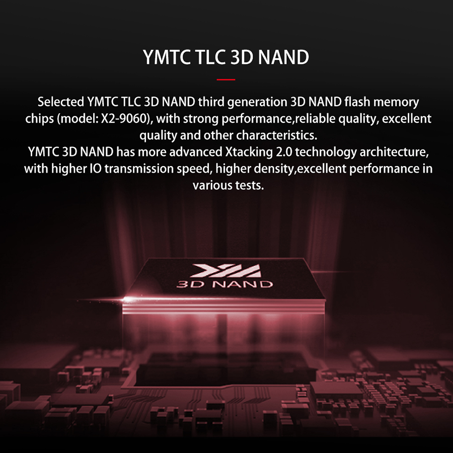 اس اس دی ازگارد AN3 M.2 NVMe ظرفیت 1 ترابایت — نمای نزدیک 4