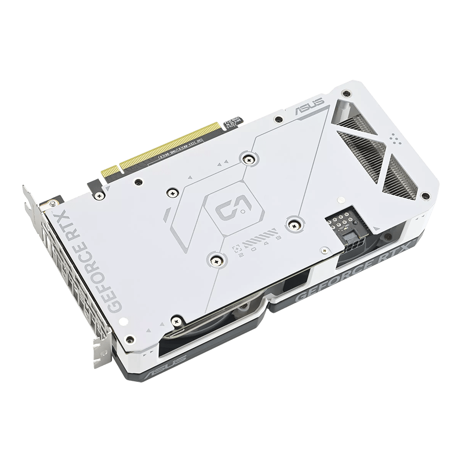ASUS Graphics Card DUAL-RTX4060TI-O8G-WHITE — Close-up 7