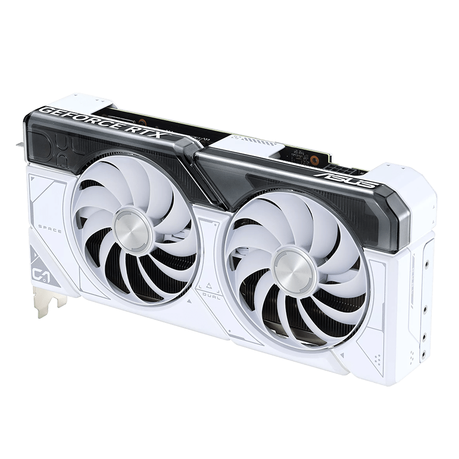 کارت گرافیک ایسوس DUAL RTX 4070 12GB GDDR6X White Edition — نمای نزدیک 4