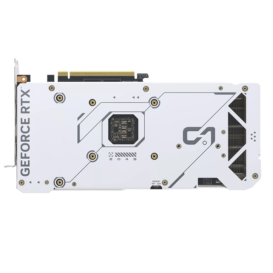 کارت گرافیک ایسوس DUAL RTX 4070 12GB GDDR6X White Edition — نمای نزدیک 6