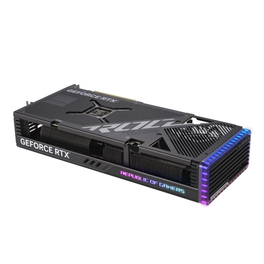 ASUS Graphics Card ROG-STRIX-RTX4070-12G-GAMING — Close-up 3